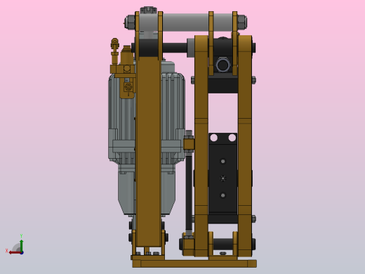 YP31系列电力液压盘式制动器YP31-1250-500×30-ⅡA-CL.RL.WL.HL后视缩略图