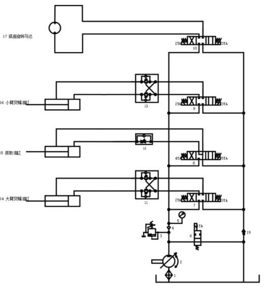 水下机器人液压系统（SW+CAD+说明书）缩略图