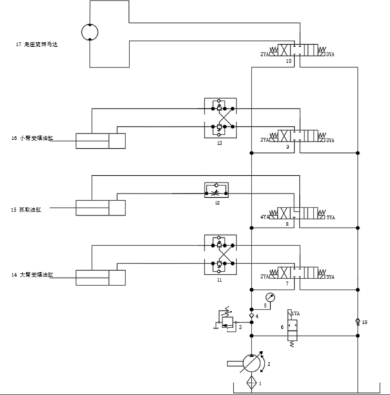 水下机器人液压系统（SW+CAD+说明书）