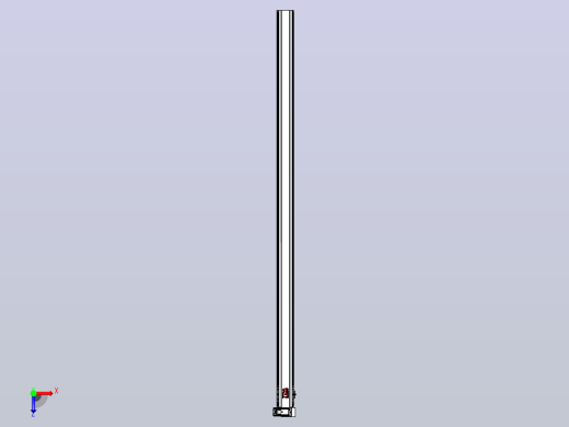 皮带直线轴半封闭可选导轨TPA-HNB-120D-110-L2600-RU-C-P40-N3俯视缩略图