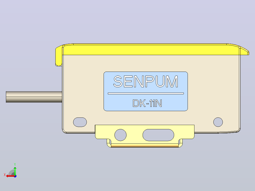 深浦接近传感器 DK-11N后视图