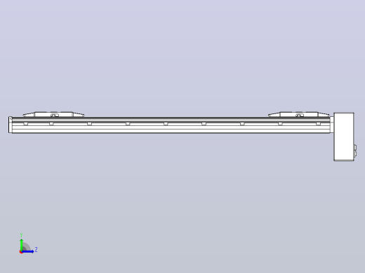 皮带直线轴双滑块型TPA-GCBS-150-P80-L350-LP-M75-N3左视缩略图
