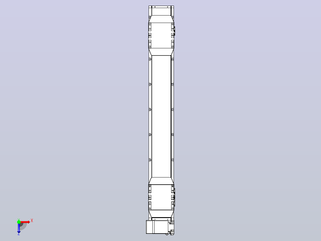 皮带直线轴双滑块型TPA-GCBS-150-P80-L350-LP-M75-N3俯视图