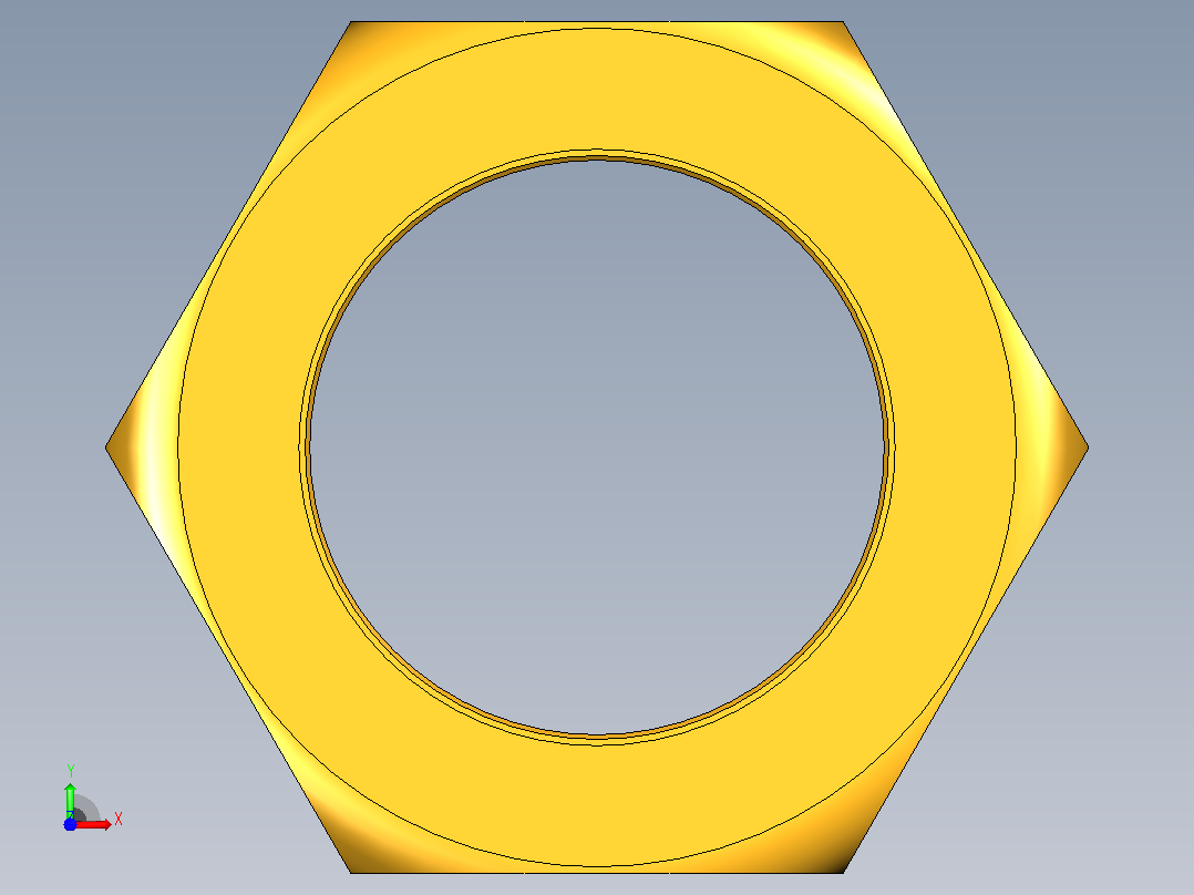 61CA 10压缩气动和液压导管接头前视图