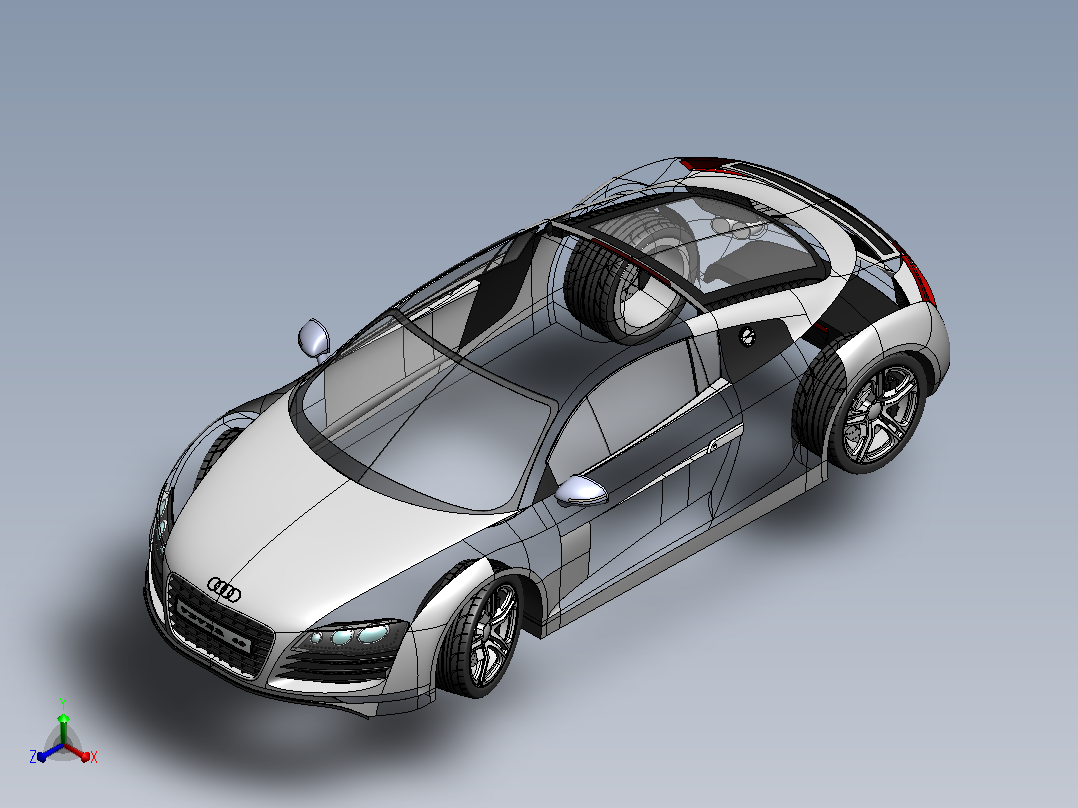 奥迪 R8主视图