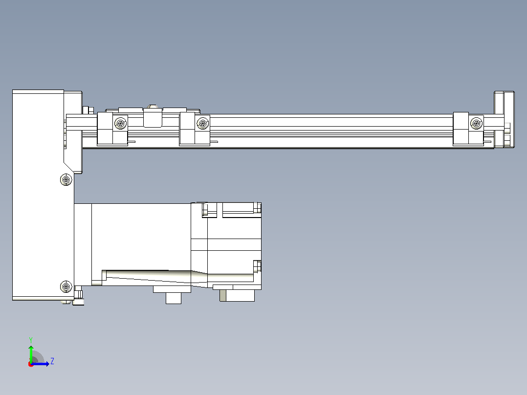 钢基模组TPA-KSR-4002C-200A1-MP-H1S1左视图