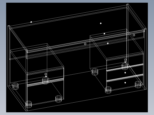 室内家具及植物的维模型十二-B064