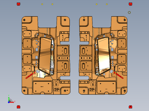 车灯模具前视缩略图
