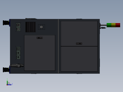 四工位激光焊接机左视缩略图