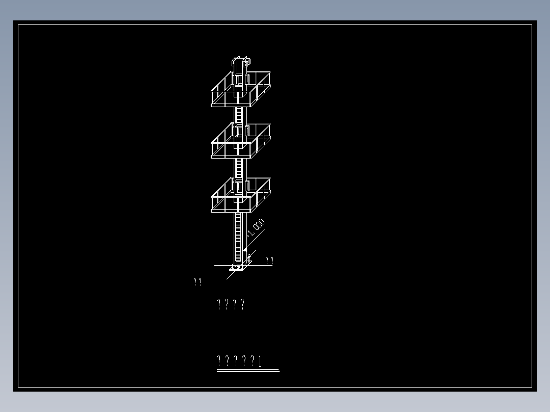 最新整理的CAD设计钢柱吊装图