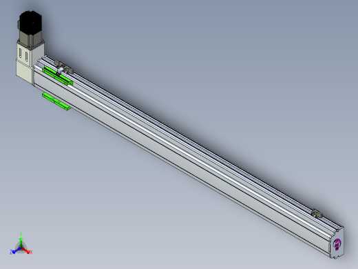 同步带滑台-半封闭B10-L90-S1100-R-P40-D3