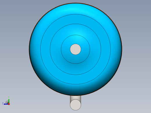 电容器 二极管 电阻器-Resistor Vertical 100K Ohm 1W右视缩略图