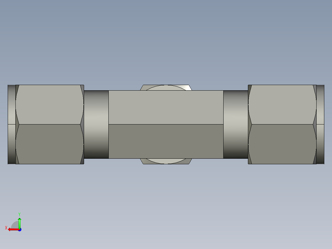 卡套式工业通用硬管接头8-8-6_jbu-s后视图