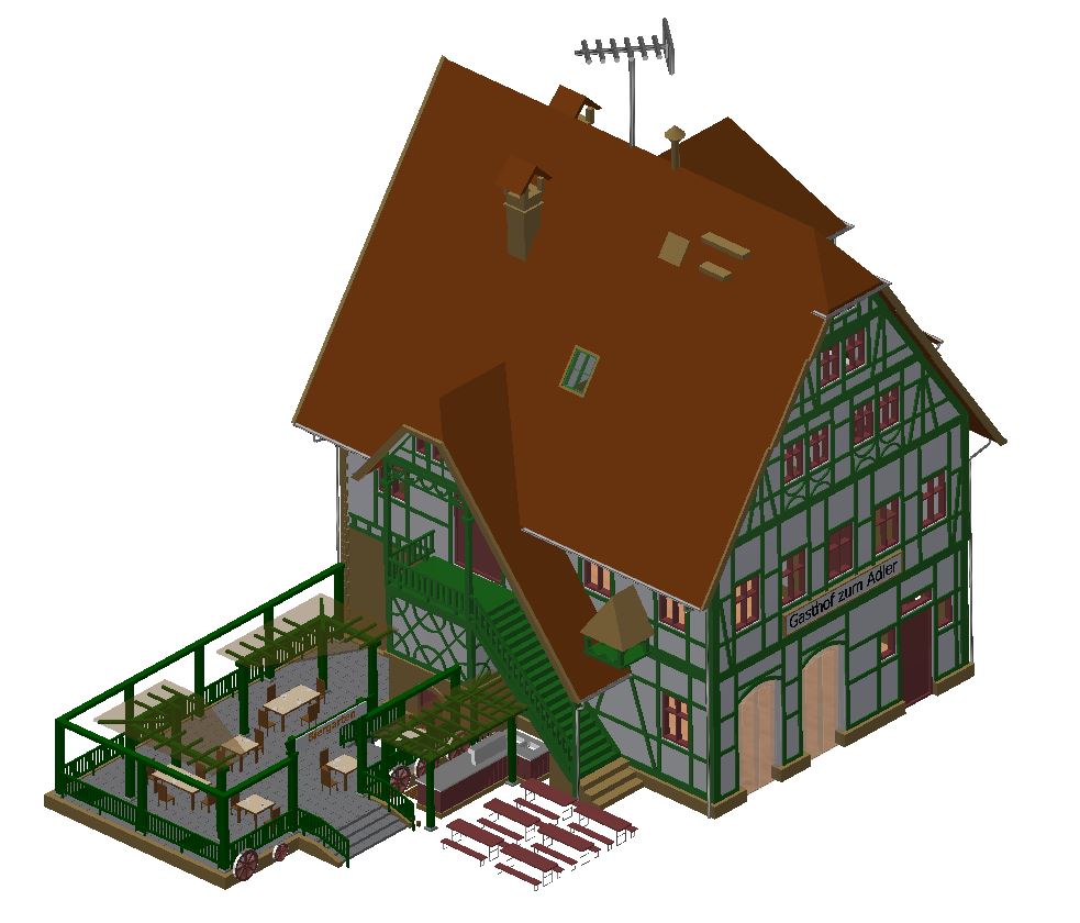 建筑物模型