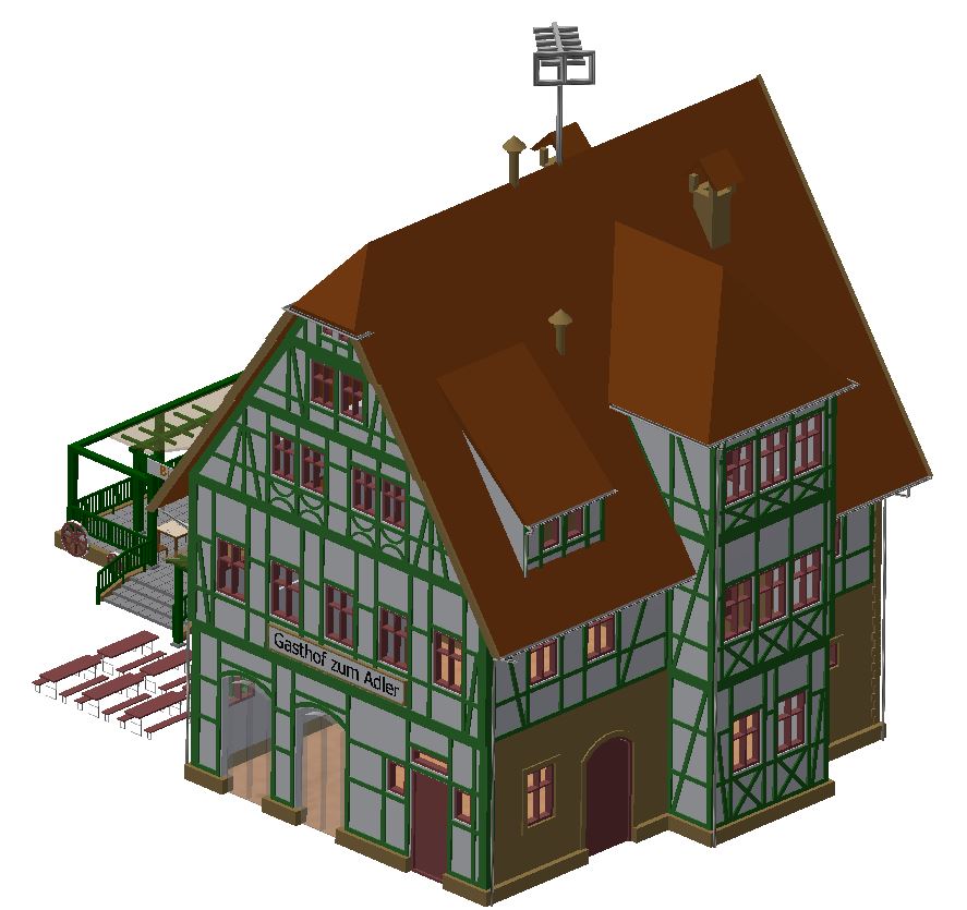 建筑物模型