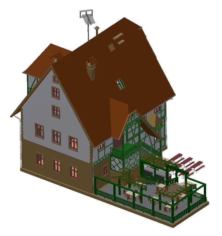 建筑物模型