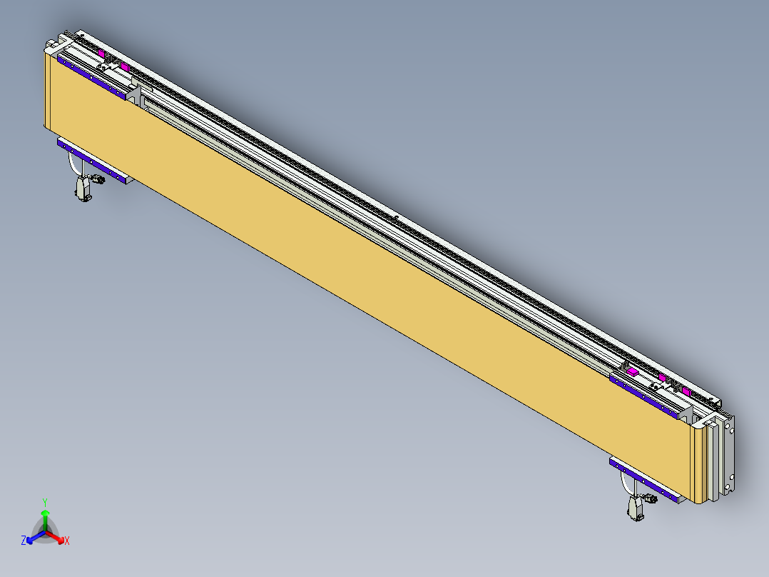 威洛博VL系列3d模型模组2VL17E2Y-S1250正等轴测图