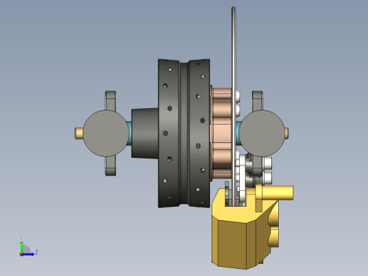 带 Honda CBF 零件的 Simson 盘式​​制动器左视缩略图