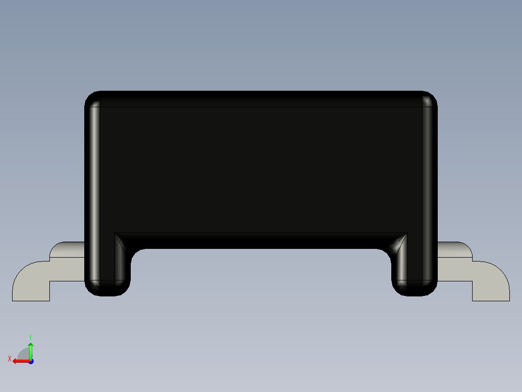 元器件3D封装7603900149后视图