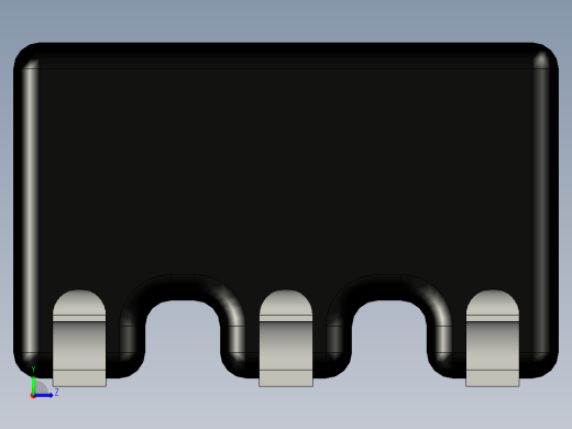 元器件3D封装7603900149左视缩略图