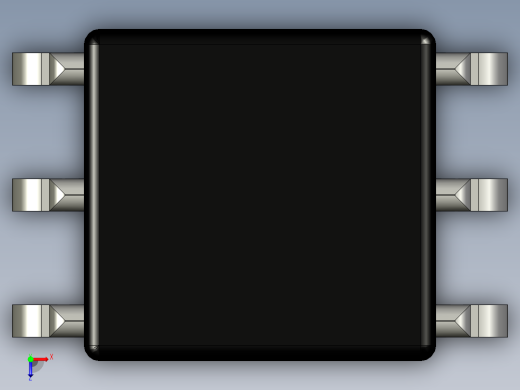 元器件3D封装7603900149俯视缩略图