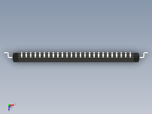 元器件3D封装TQFP100_FPT-100P-M09193俯视缩略图