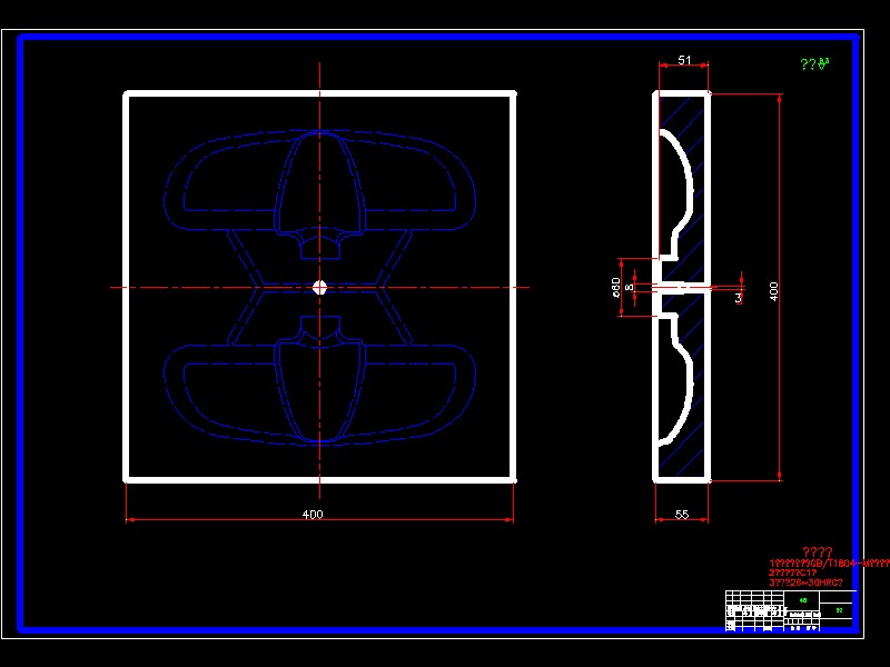 Q117-台灯罩注塑模具设计【三维proe】一模两腔