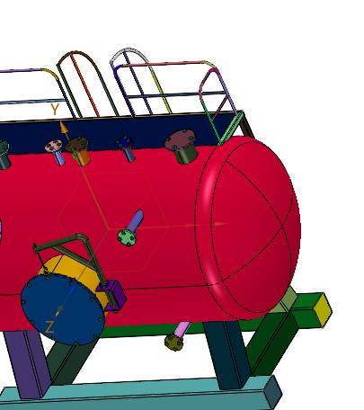 液化石油气卧式贮罐台