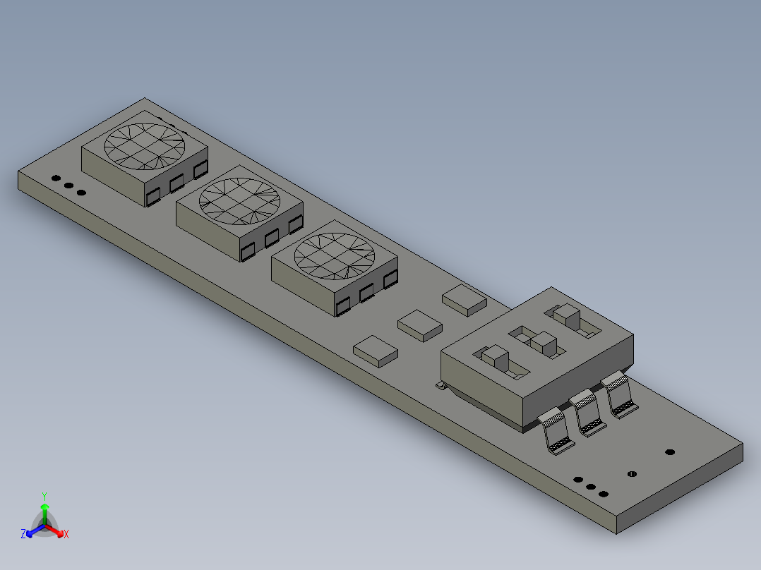 RGB氛围灯14正等轴测图