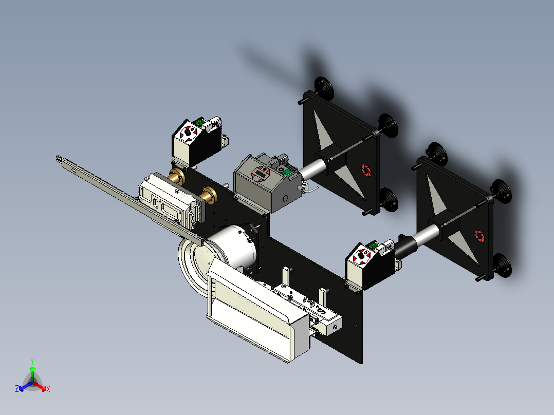非标设备配套振动盘模型