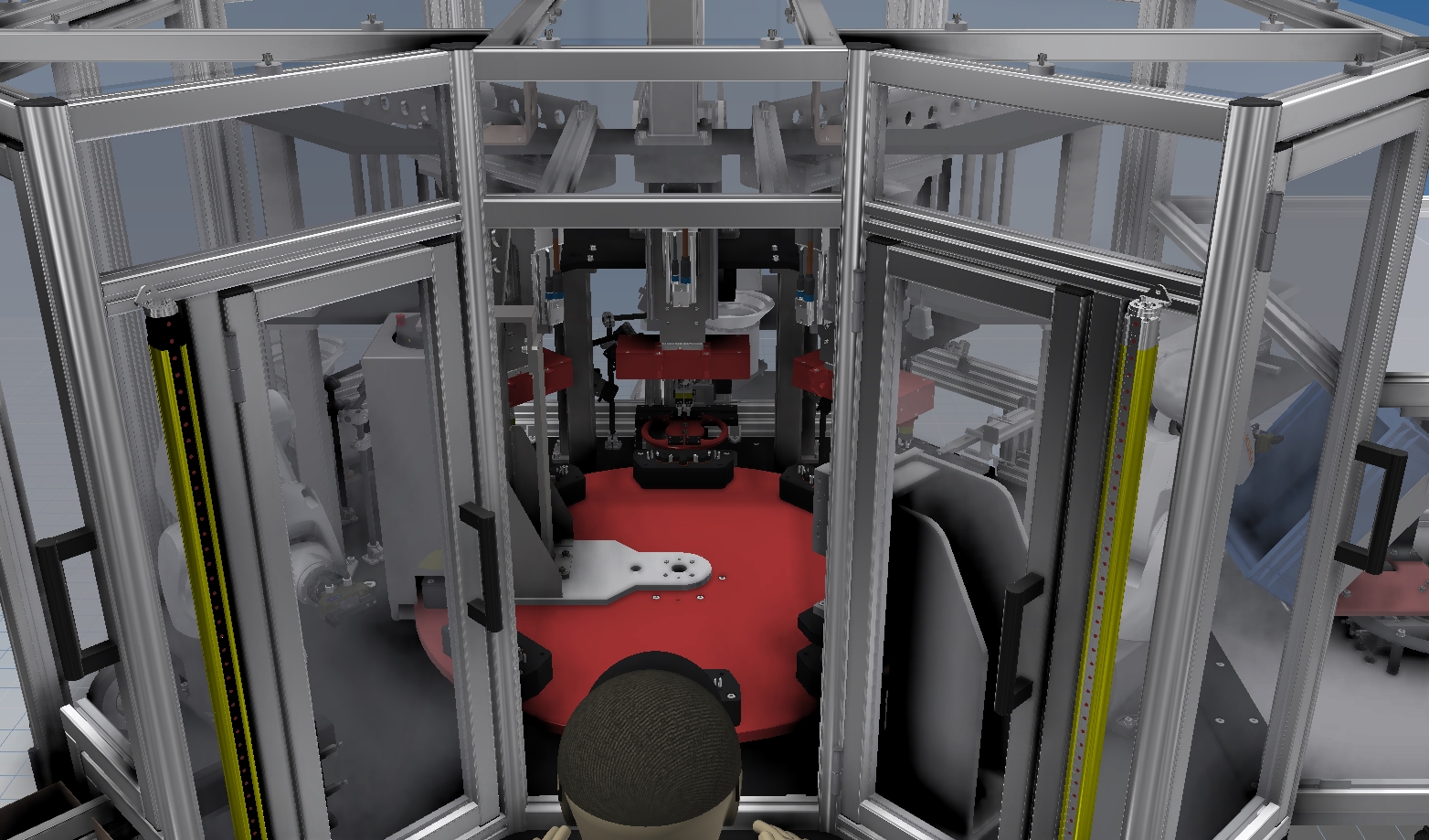 非标设备配套振动盘模型