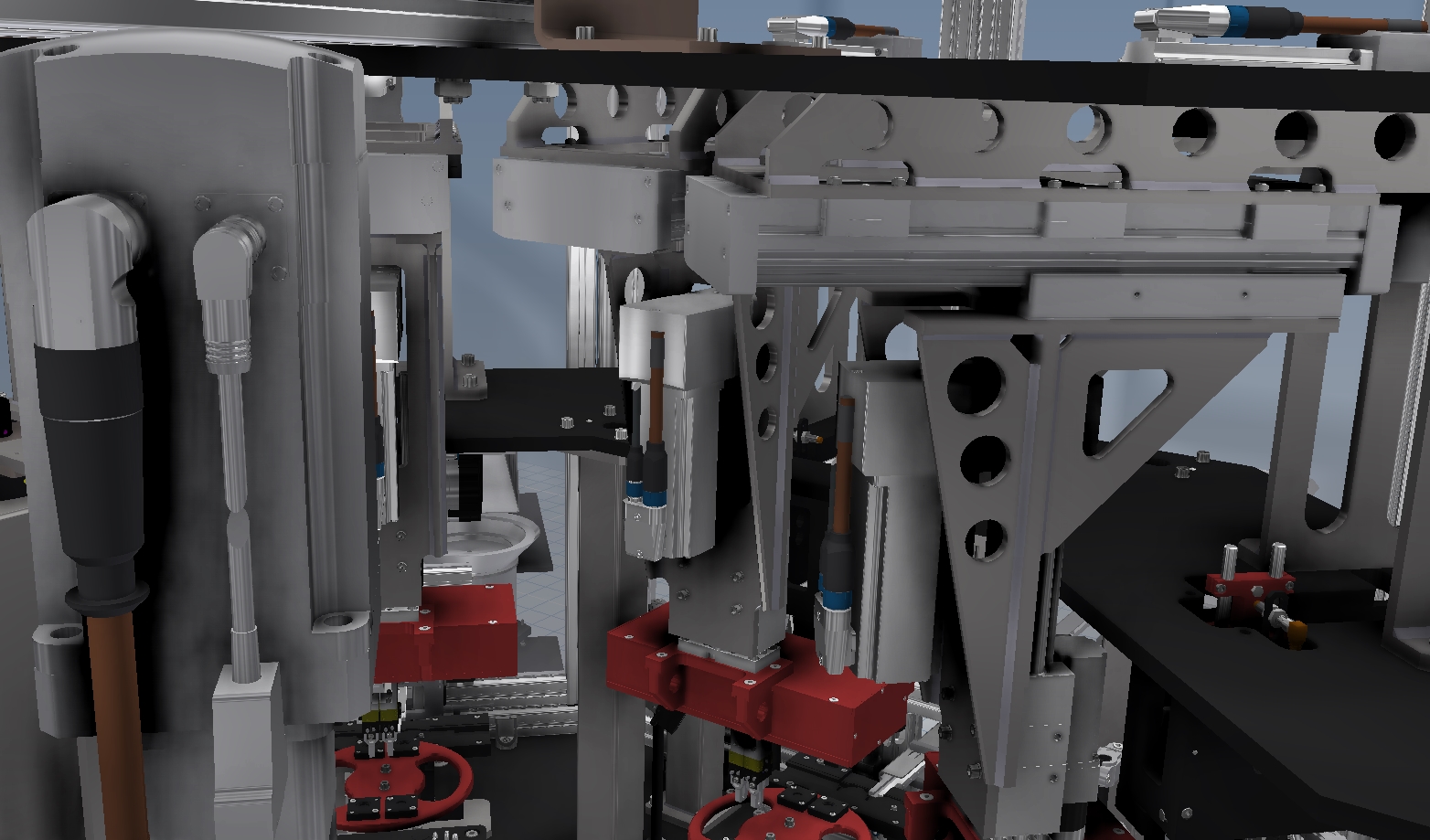 非标设备配套振动盘模型