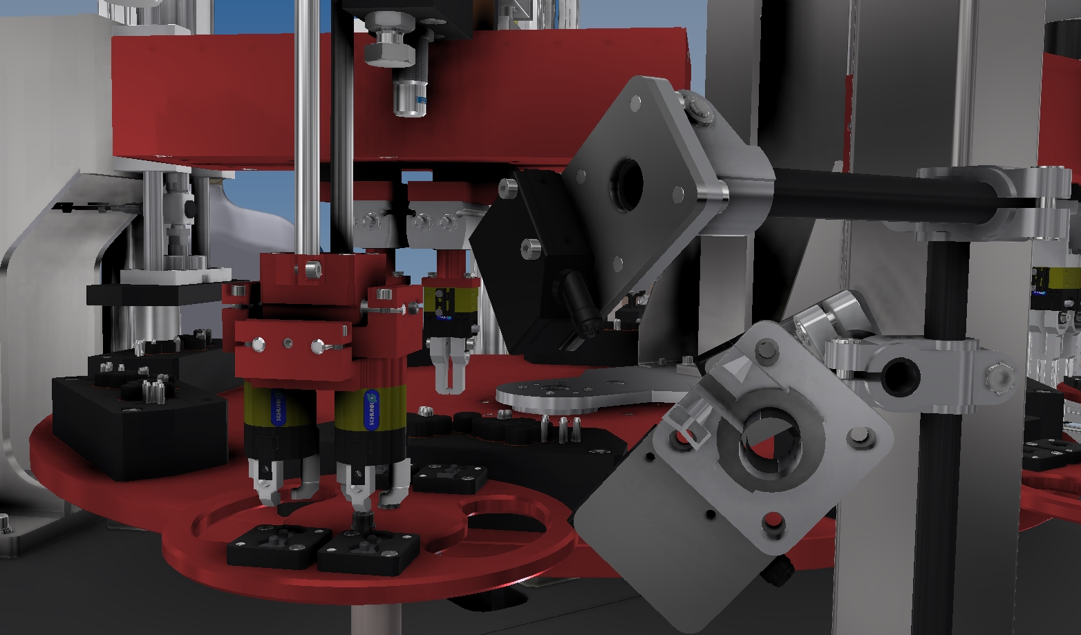 非标设备配套振动盘模型