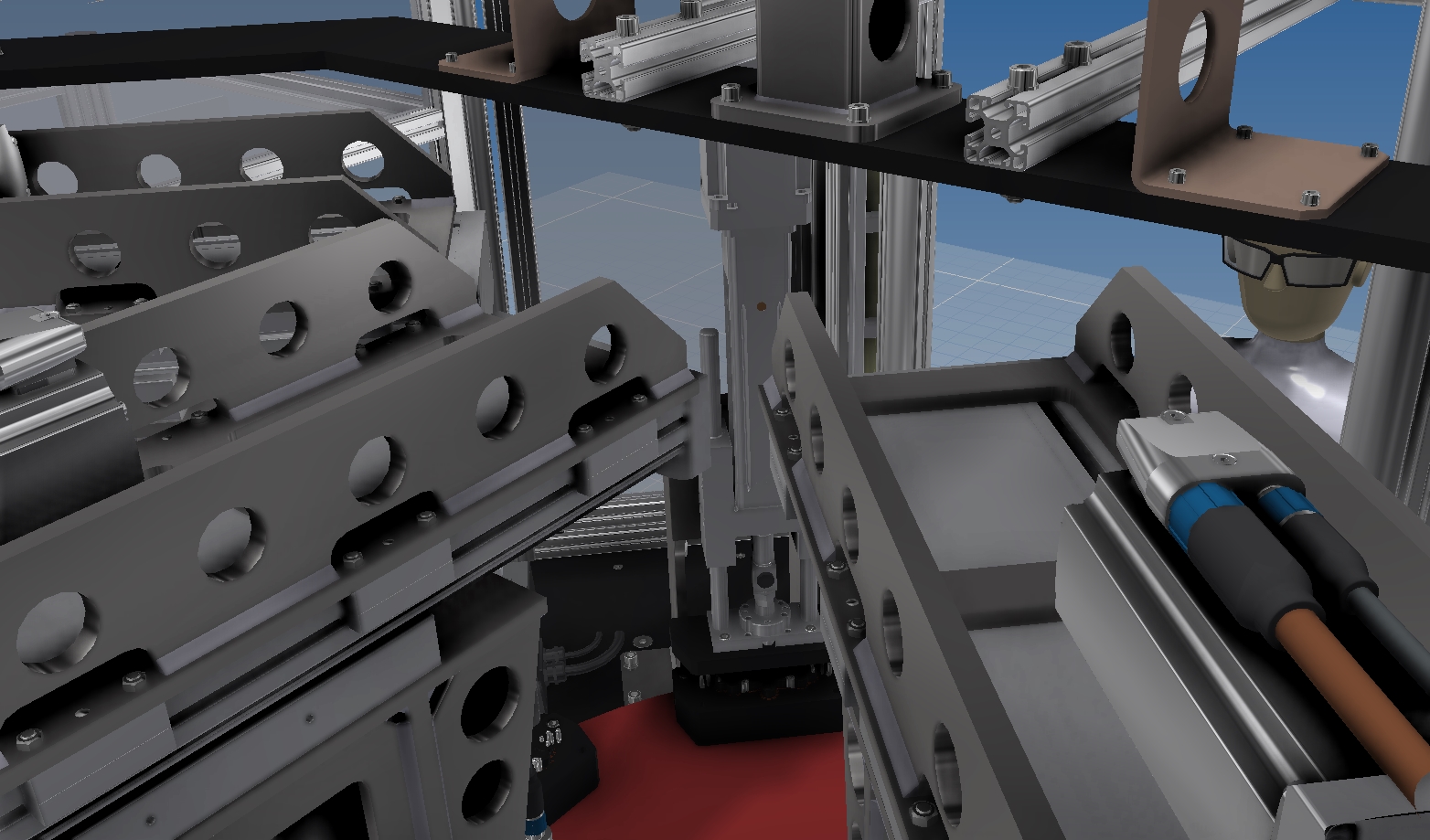 非标设备配套振动盘模型