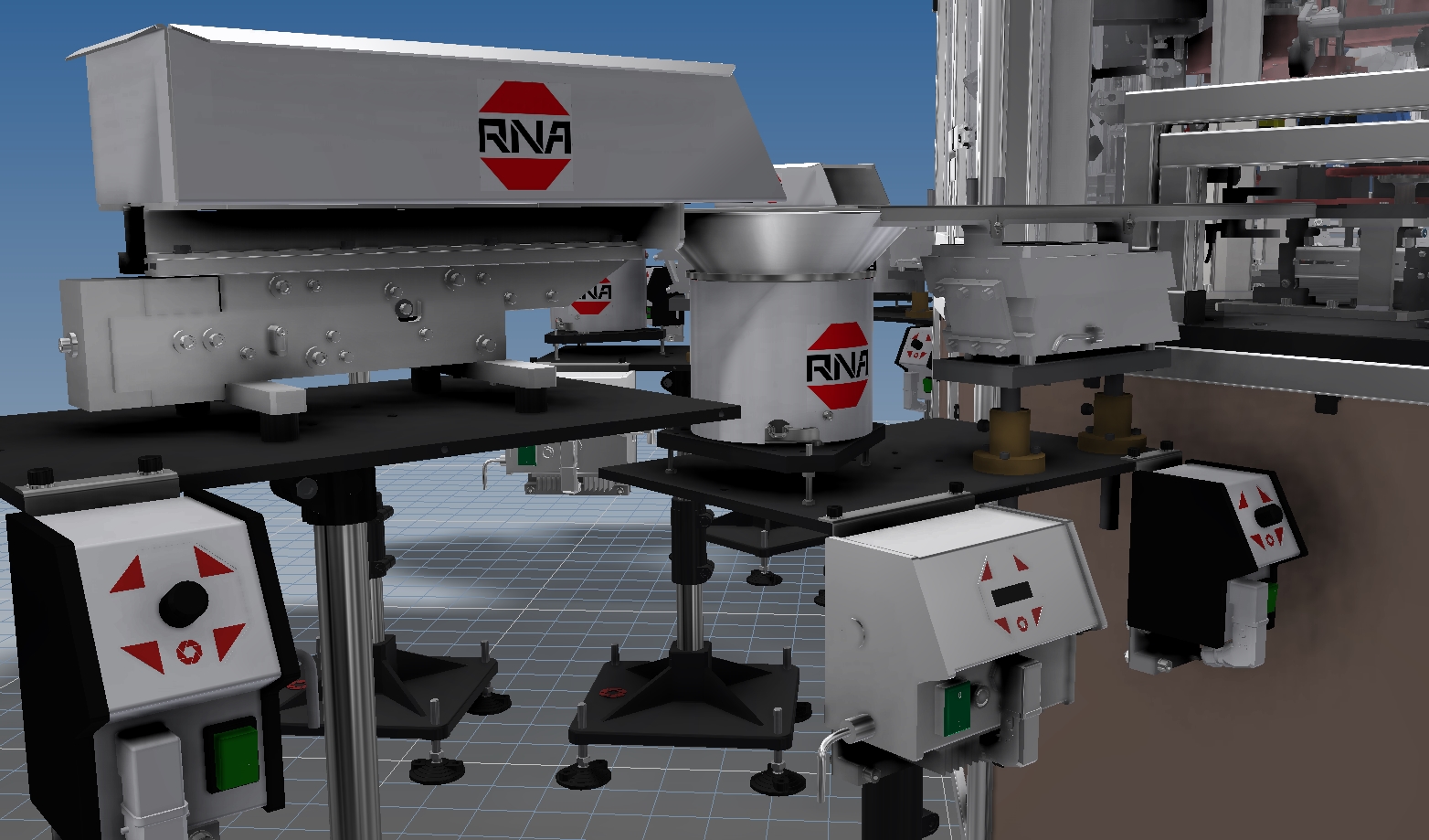 非标设备配套振动盘模型