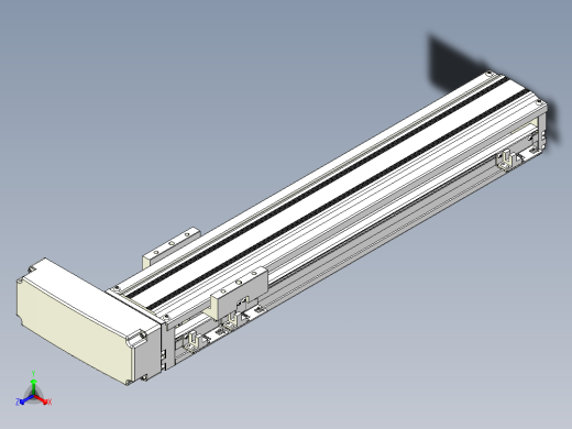 TPA-KNR-86E-1610C-L400A1-MR-P10-N3线性模块铝制底座