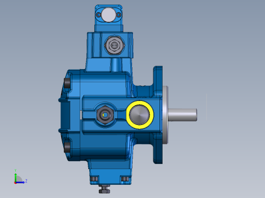 Continental Hydraulics-PVX-11or15B30-RF-P-1S17液压元件左视缩略图