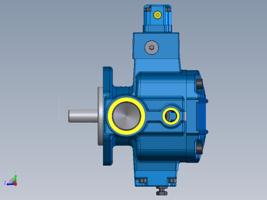 Continental Hydraulics-PVX-11or15B30-RF-P-1S17液压元件右视缩略图