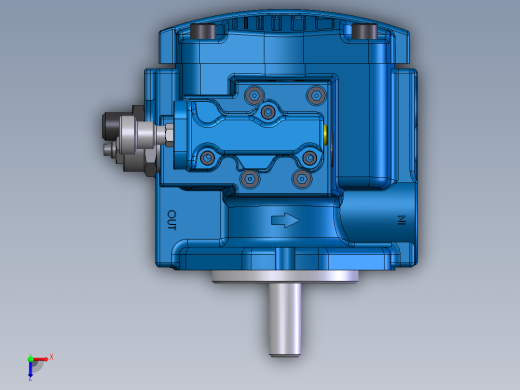 Continental Hydraulics-PVX-11or15B30-RF-P-1S17液压元件俯视缩略图