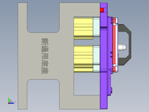X1-C-US-笔记本CNC工装夹具三维模型WWAN-V0-CNC7-网孔加工-200810左视缩略图