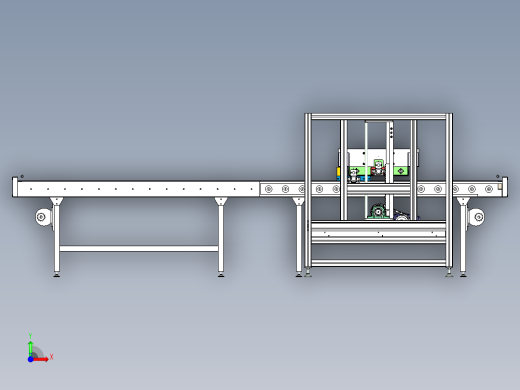 输送线物料对中机前视缩略图