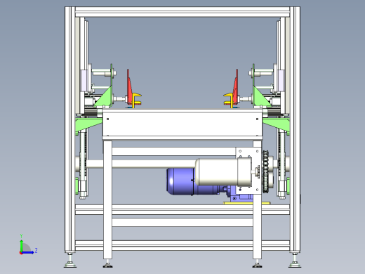 输送线物料对中机左视缩略图