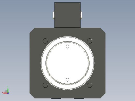 油缸杠杆压紧机构设计后视缩略图