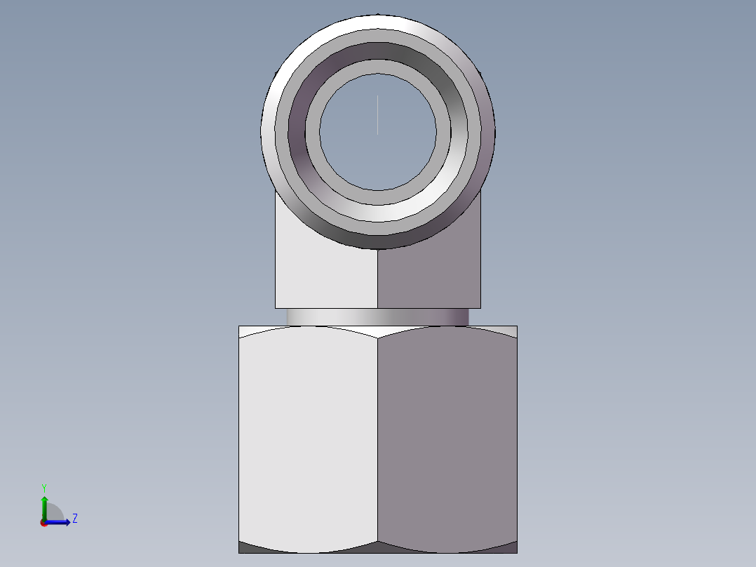 BC+BD 三通组合接头、BC-16左视图