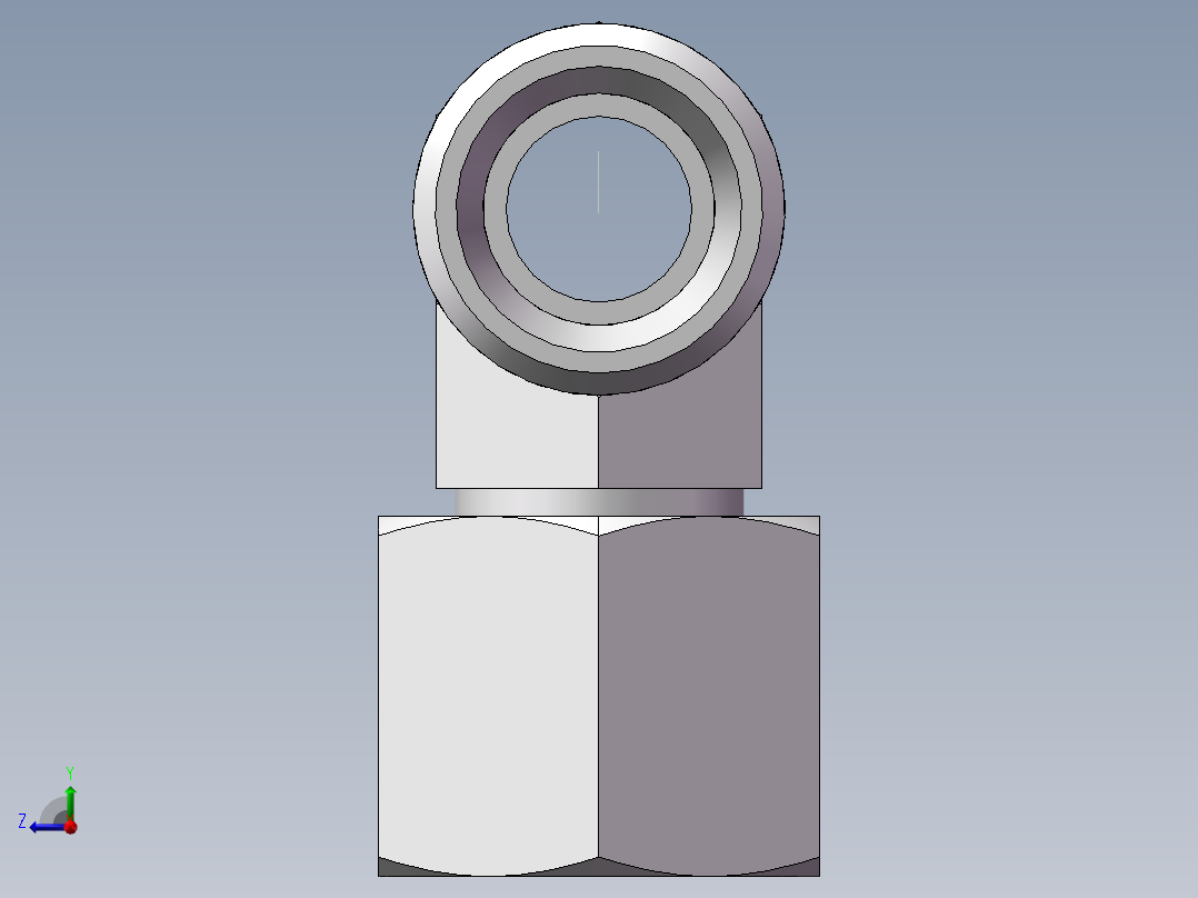 BC+BD 三通组合接头、BC-16右视图