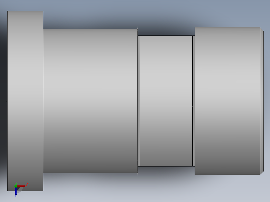 法兰接头、1DFS-52-24俯视图