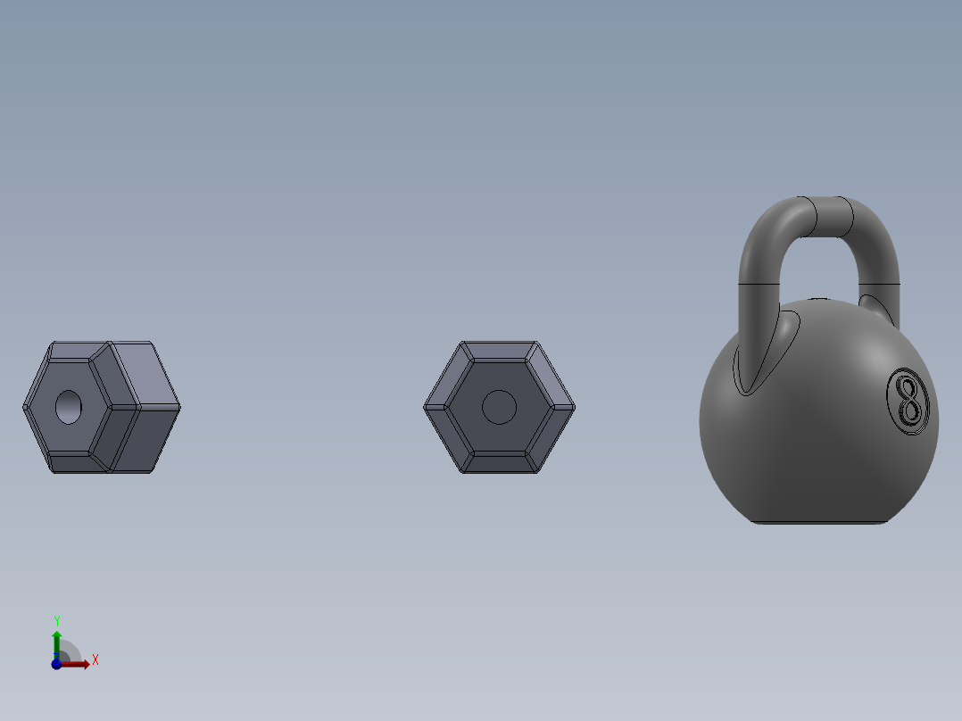 健身器材(42)前视图