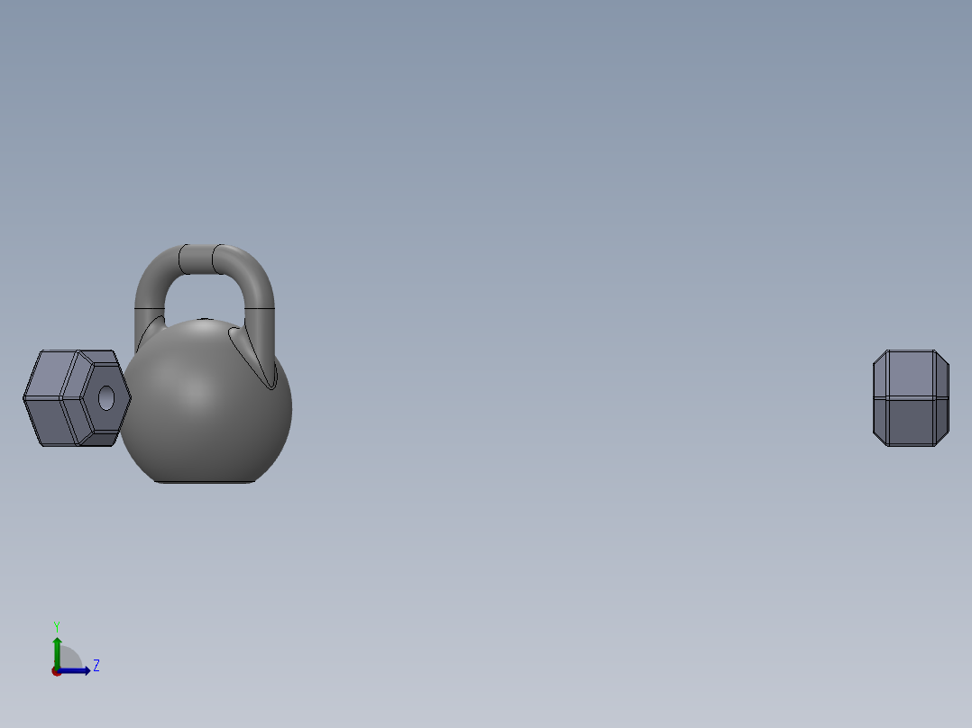 健身器材(42)左视图