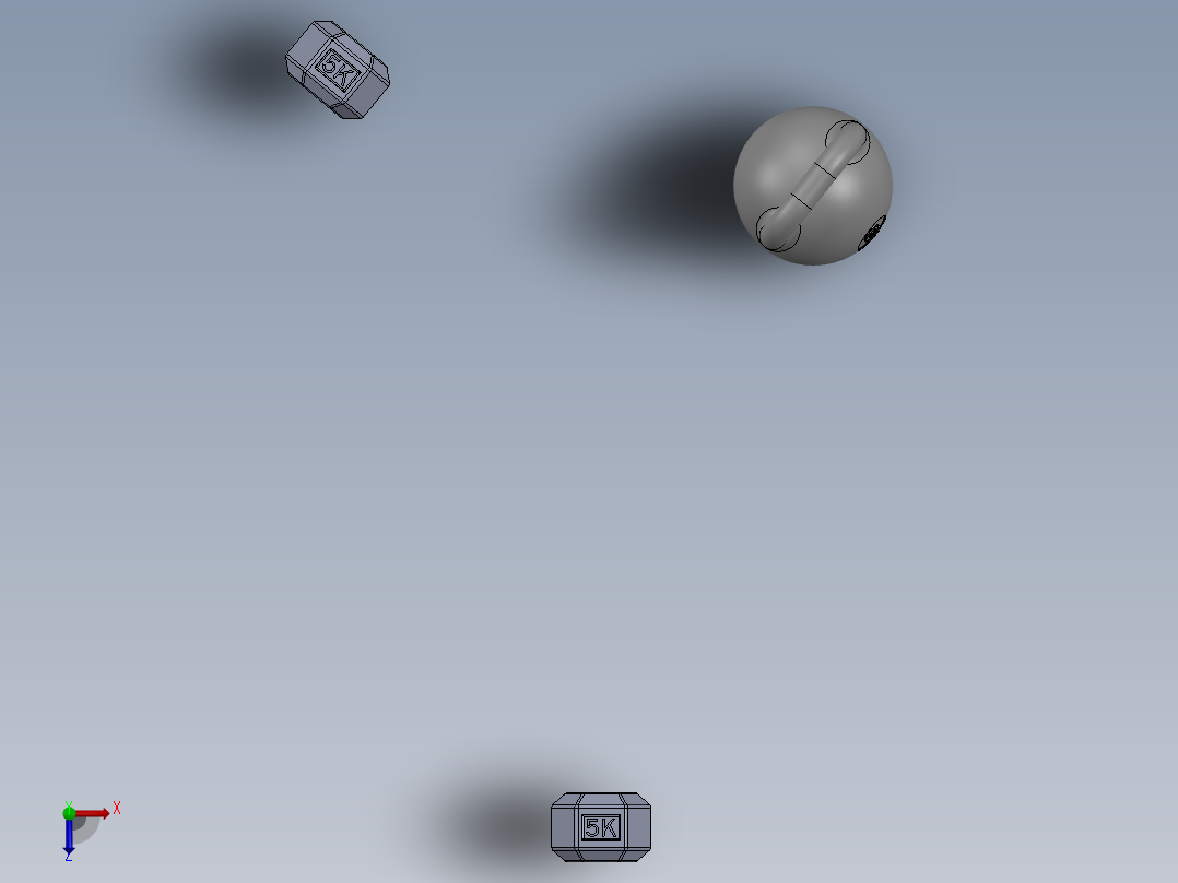 健身器材(42)俯视图