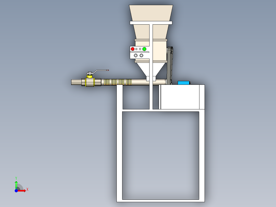 B2004694-塑料回收机前视图